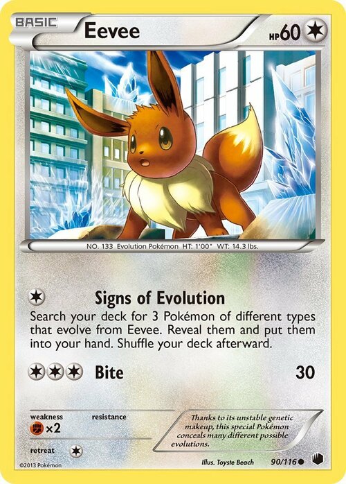 Eevee Card Front