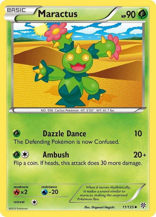 Maractus Card Front