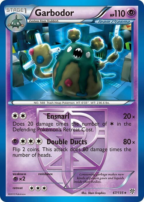 Garbodor Card Front