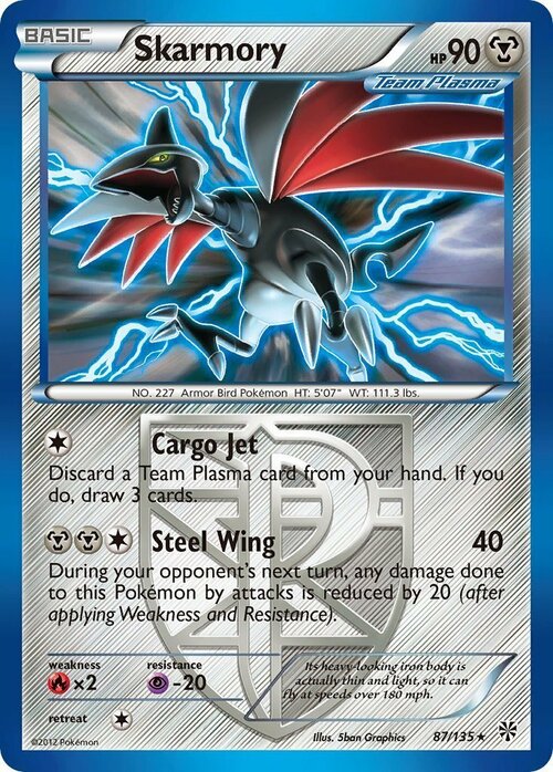 Skarmory Card Front