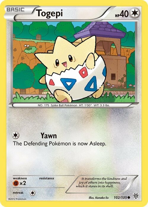 Togepi Card Front