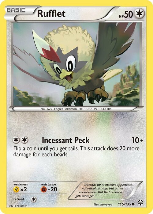 Rufflet Card Front