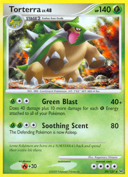 Torterra Lv.48 Card Front