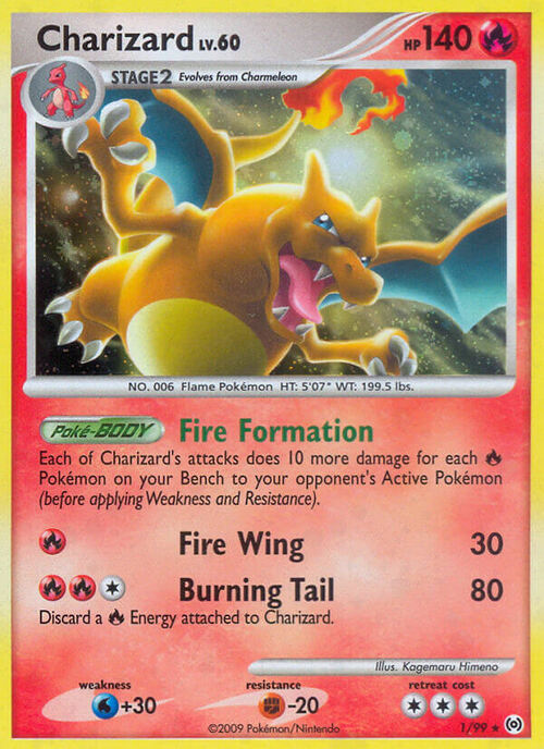 Charizard Card Front