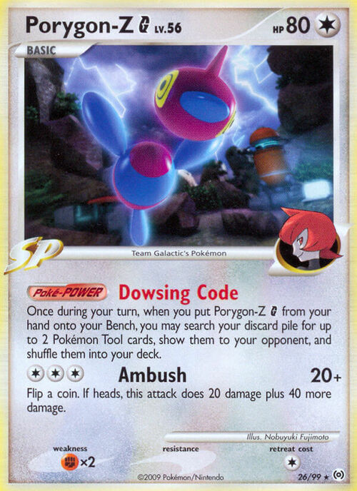 Porygon-Z G Card Front