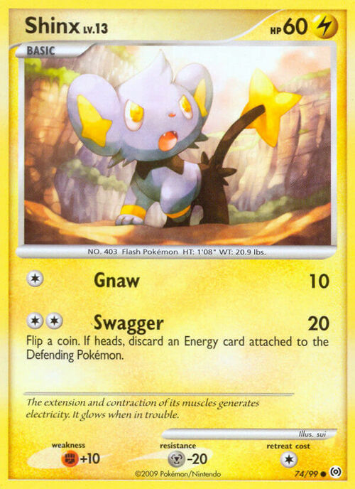 Shinx Card Front