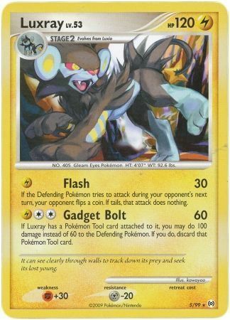 Luxray Card Front