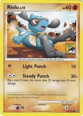 Riolu Card Front