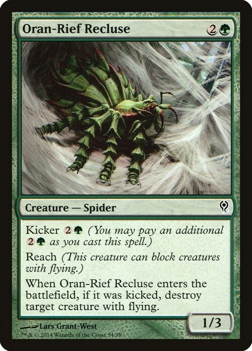 Oran-Rief Recluse Card Front