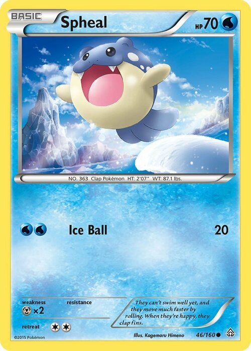 Spheal Card Front