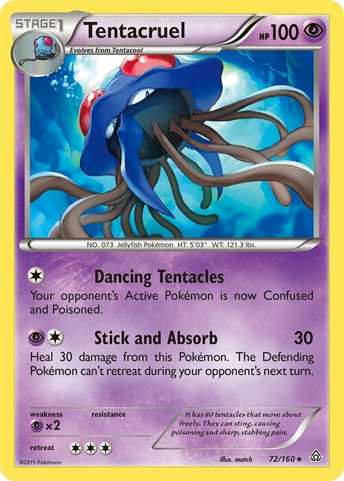 Tentacruel Card Front