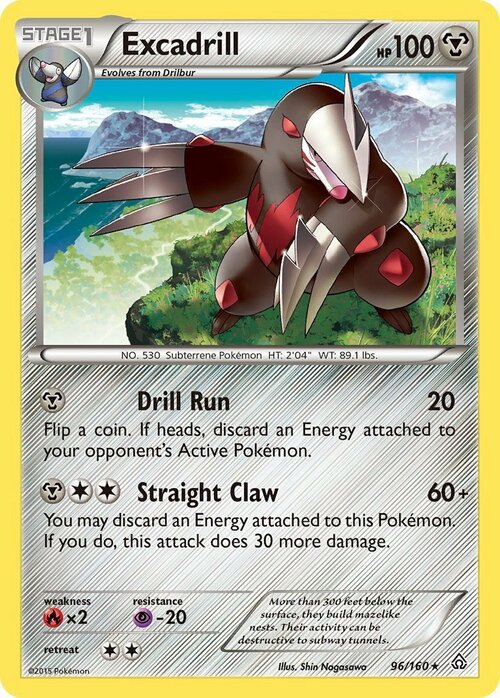 Excadrill Card Front