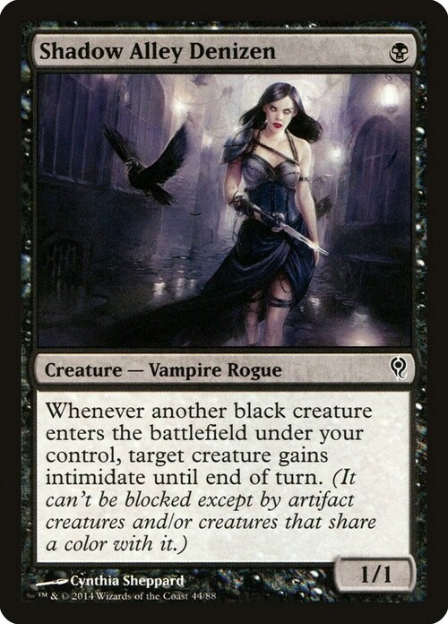 Shadow Alley Denizen Card Front