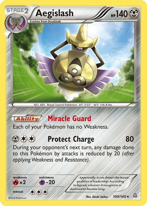 Aegislash Card Front