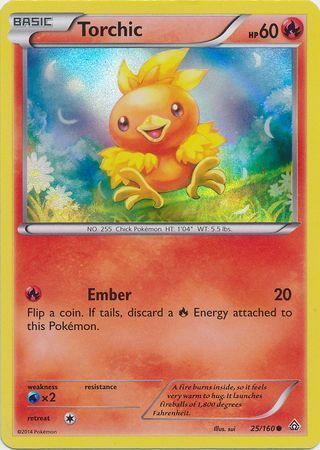 Torchic Card Front