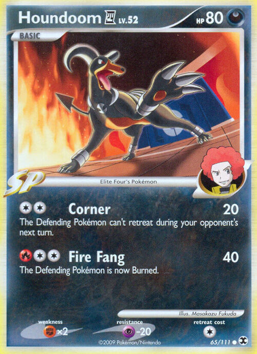 Houndoom 4 Card Front