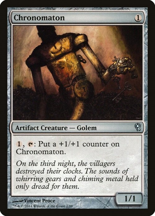 Chronomaton Card Front