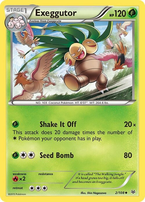 Exeggutor Card Front