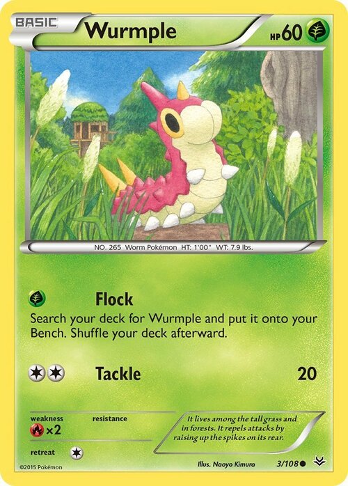 Wurmple Card Front