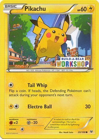 Pikachu Card Front