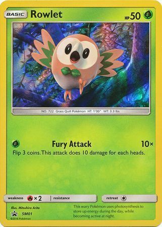 Rowlet Card Front