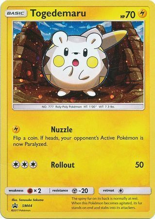 Togedemaru Card Front