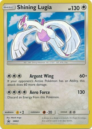 Shining Lugia Card Front