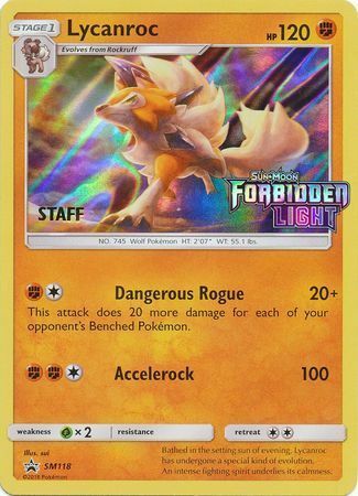 Lycanroc Card Front