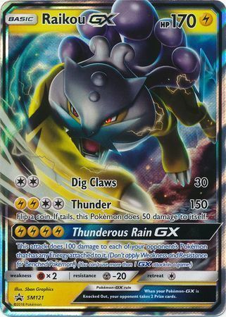 Raikou GX Card Front