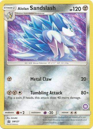 Alolan Sandslash Card Front