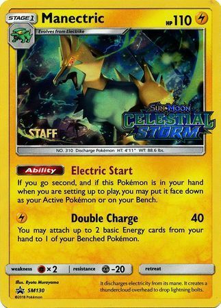 Manectric Card Front