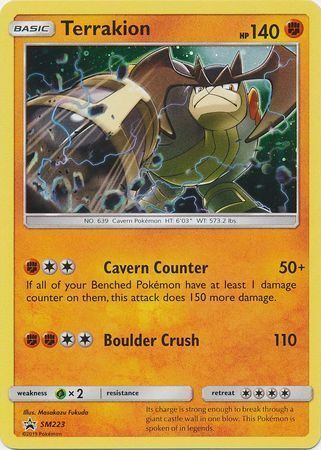 Terrakion Card Front