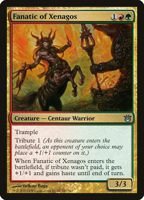 Fanatic of Xenagos Card Front