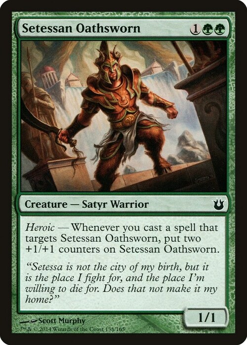 Setessan Oathsworn Card Front