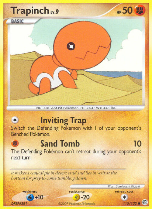 Trapinch Card Front