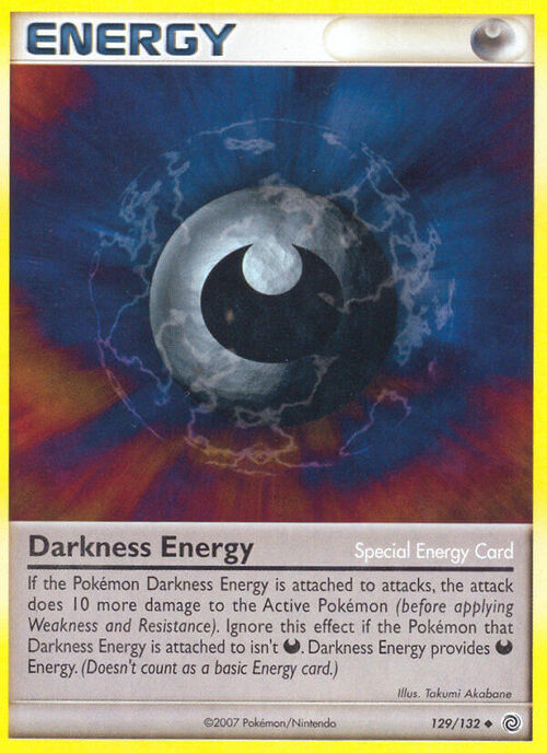 Darkness Energy Card Front