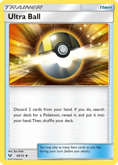 Ultra Ball Card Front