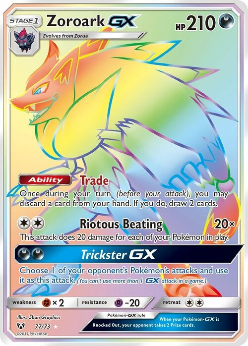 Zoroark GX Card Front