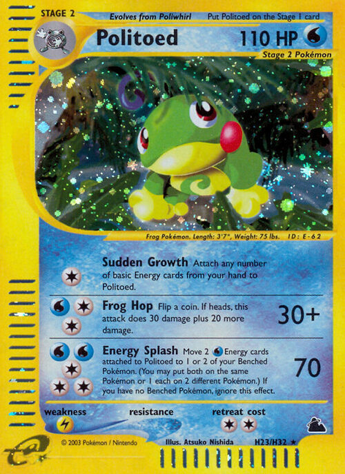 Politoed Card Front