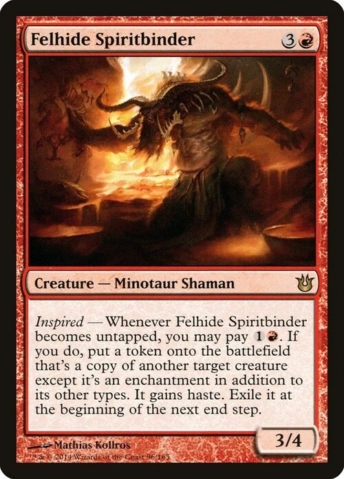 Felhide Spiritbinder Card Front