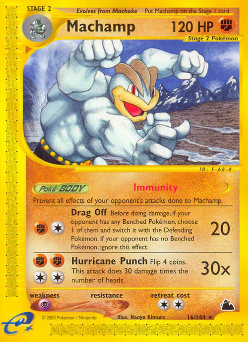 Machamp Card Front