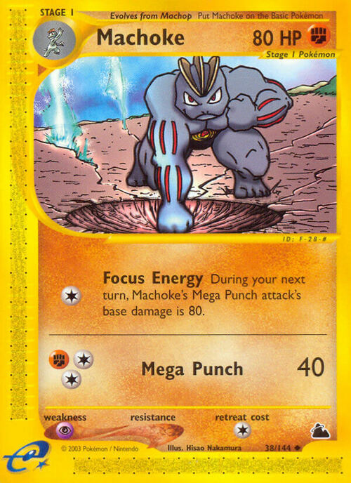 Machoke Card Front