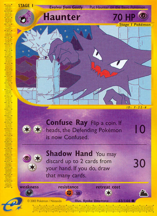 Haunter Card Front