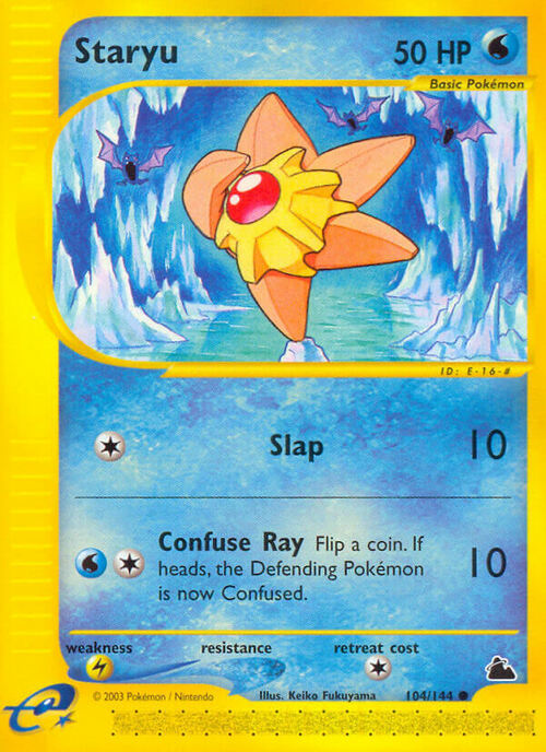 Staryu Card Front