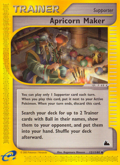 Apricorn Maker Card Front