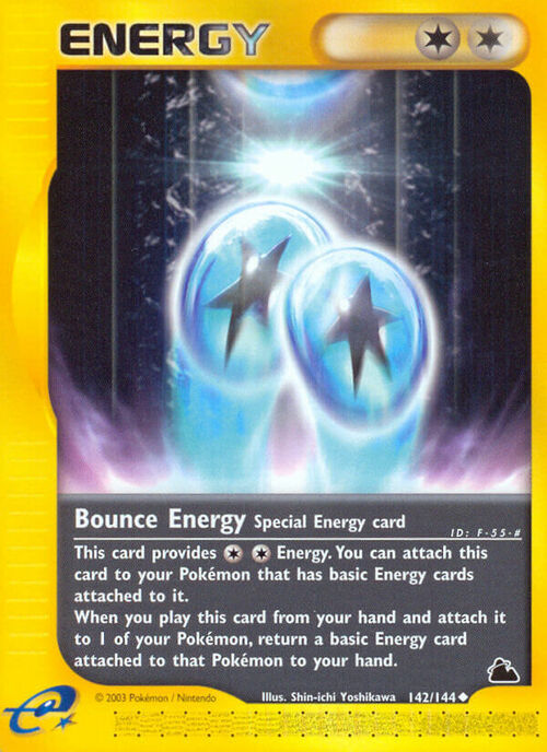 Bounce Energy Card Front