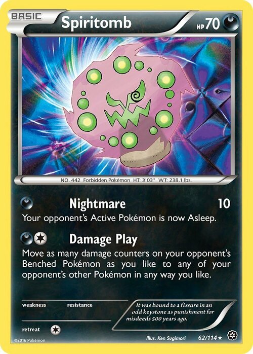 Spiritomb Card Front