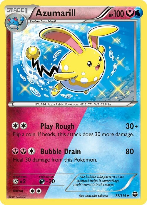 Azumarill Card Front