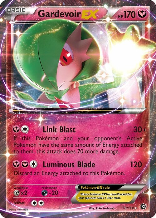 Gardevoir EX Card Front