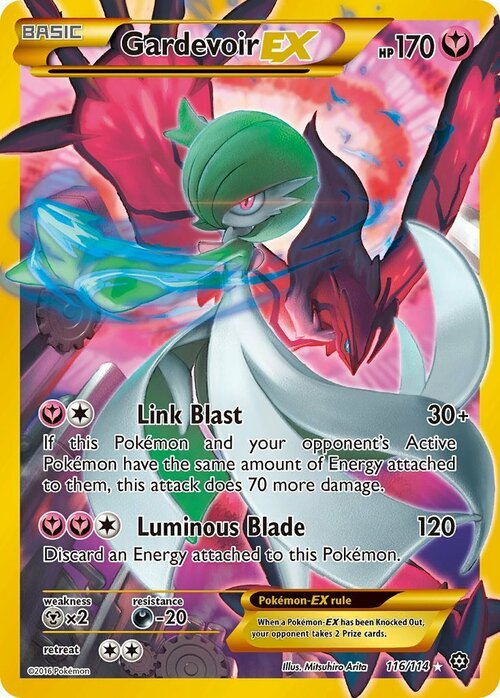 Gardevoir EX Card Front